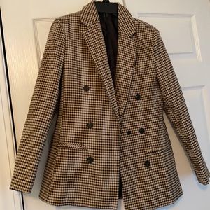 blazer jacket super cute for fall or winter, never worn
